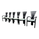 Totem chairs by Torstein Nilsen for Westnofa, 1980s set of 6