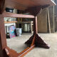 High table / bar table in teak – 4 to 6 people