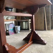 High table / bar table in teak – 4 to 6 people