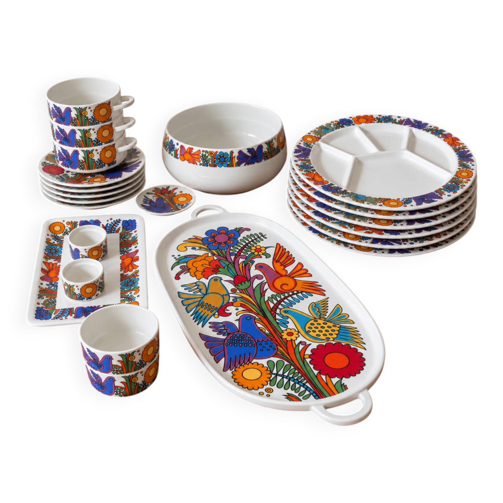 Villeroy & Boch Acapulco – Vintage service from the 1970s – Christine Reu