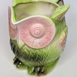 Sarreguemines owl slip pitcher