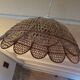 Relux Italy wicker flower pendant light