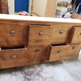 Low sideboard eight drawers