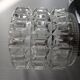 60s globe glass wall light