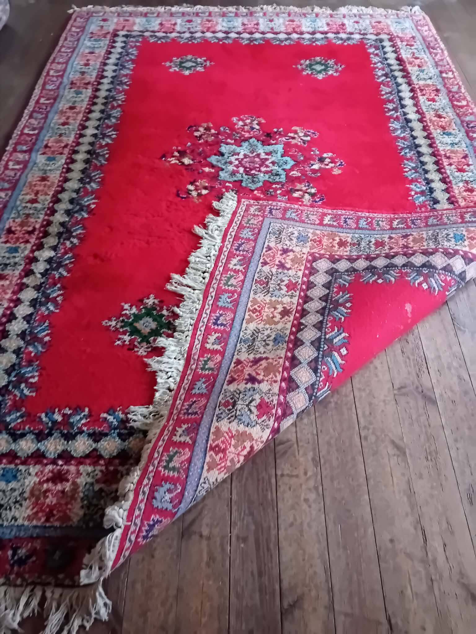 Handmade Berber rug Rabat 300x205cm