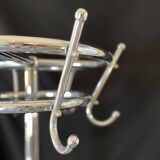 Belgian chrome coat rack from 1950