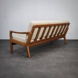 Mid-century Danish 3-seater sofa / daybed by Juul Kristensen (1970s)