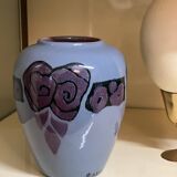 Vase violet de O. Larrieu