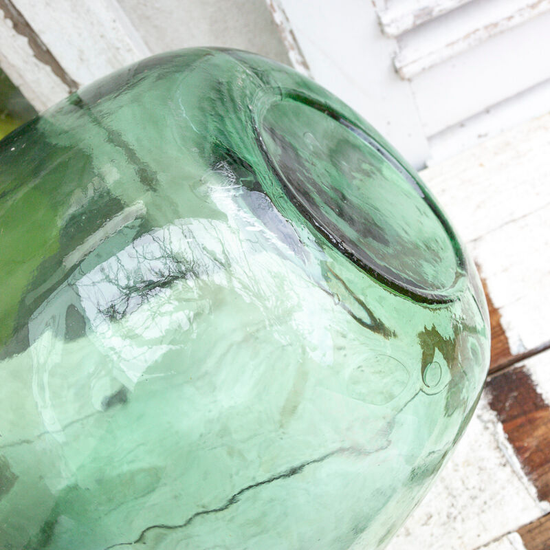 Green Ayelense demijohn 12 liters