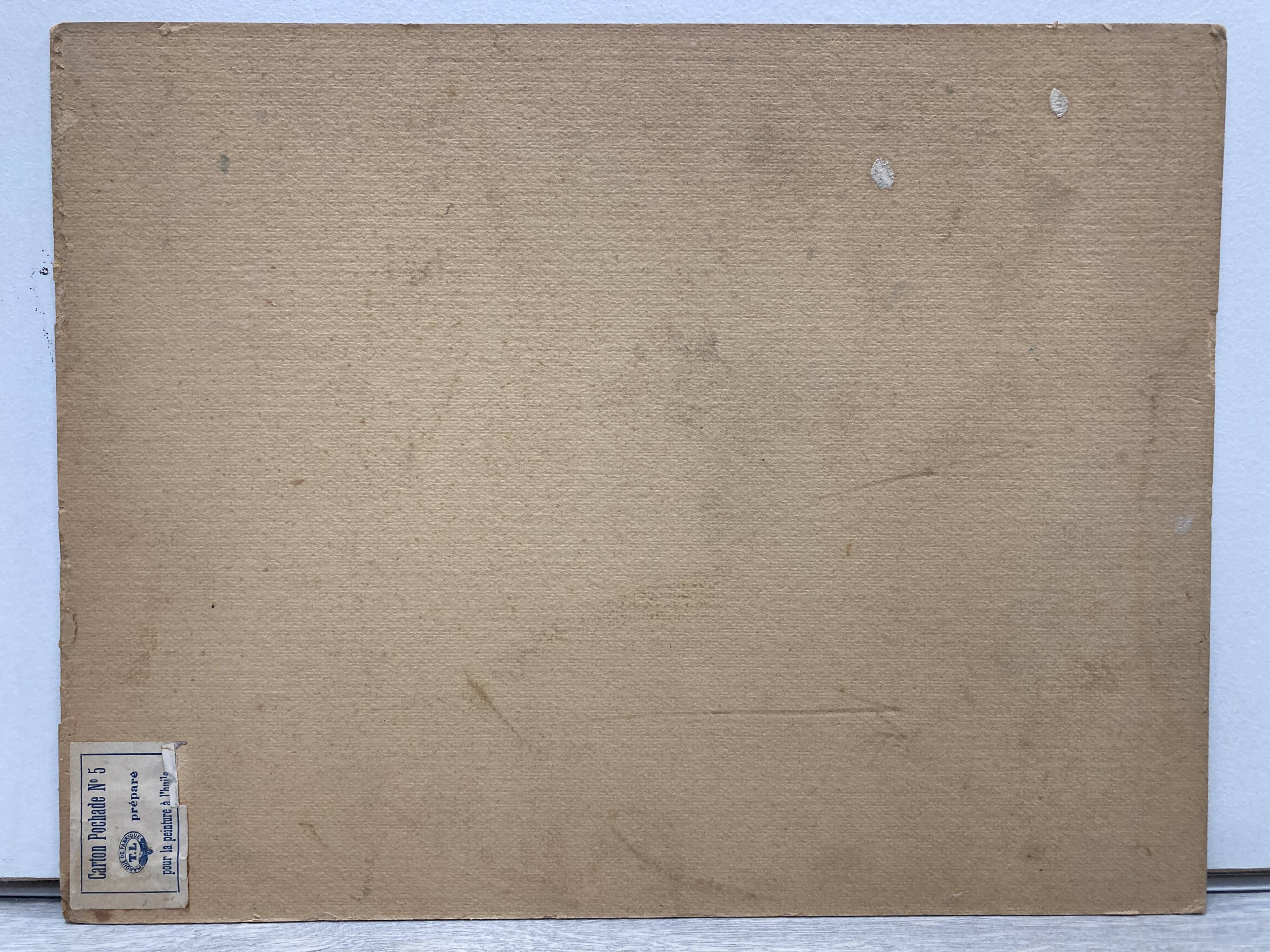 Pine painting and vintage river