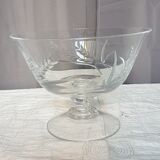 Vintage crystal fruit cup