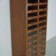 Vintage Dutch oak haberdashery shop cabinet, 1930s