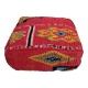 Handmade Berber pouf in wool 60 X 60 X 20 CM