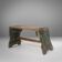 Industrial Green Wooden Stool, France, 1900s