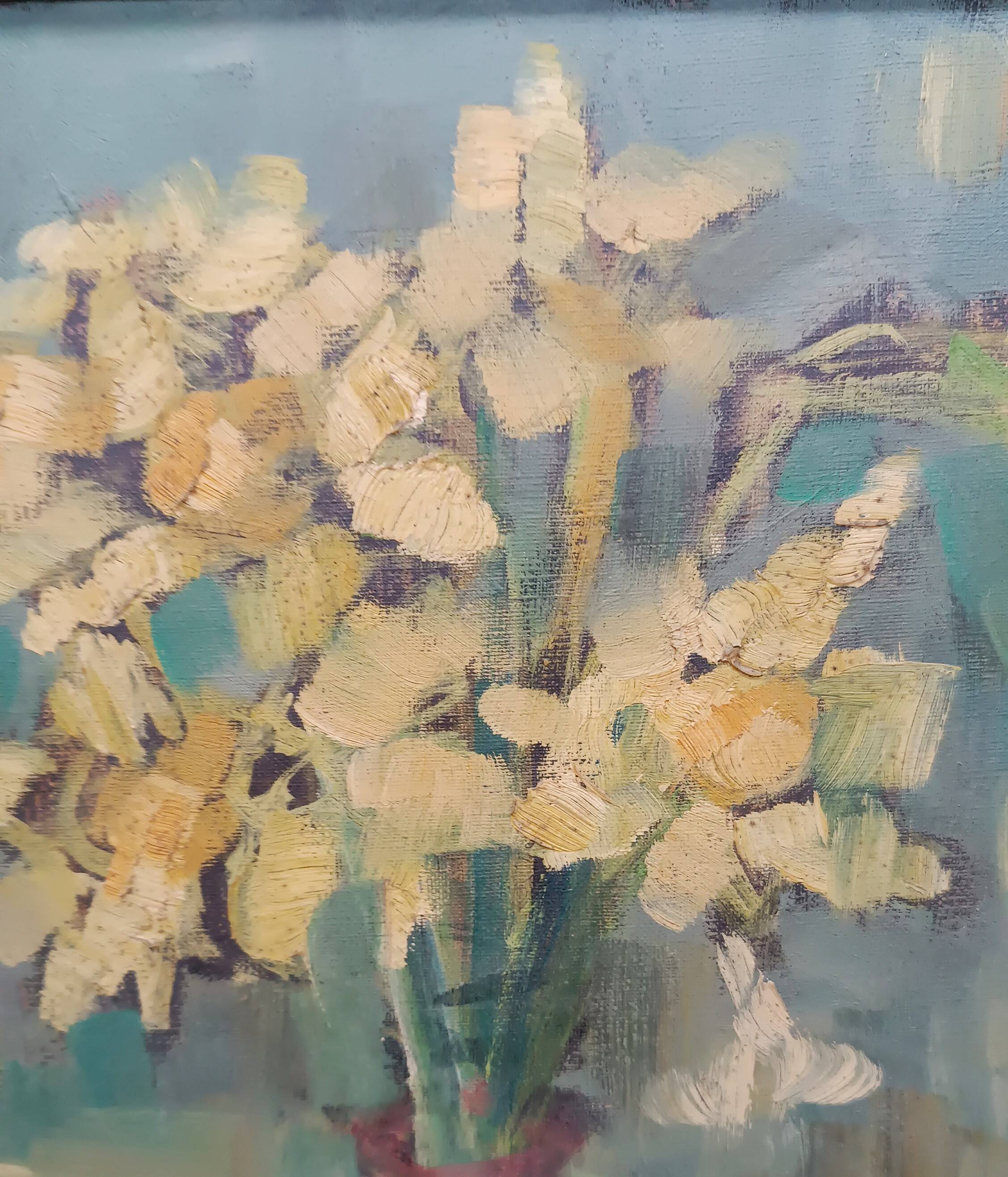 Still life painting Sarino Papalia (1898-1958) dated 1954