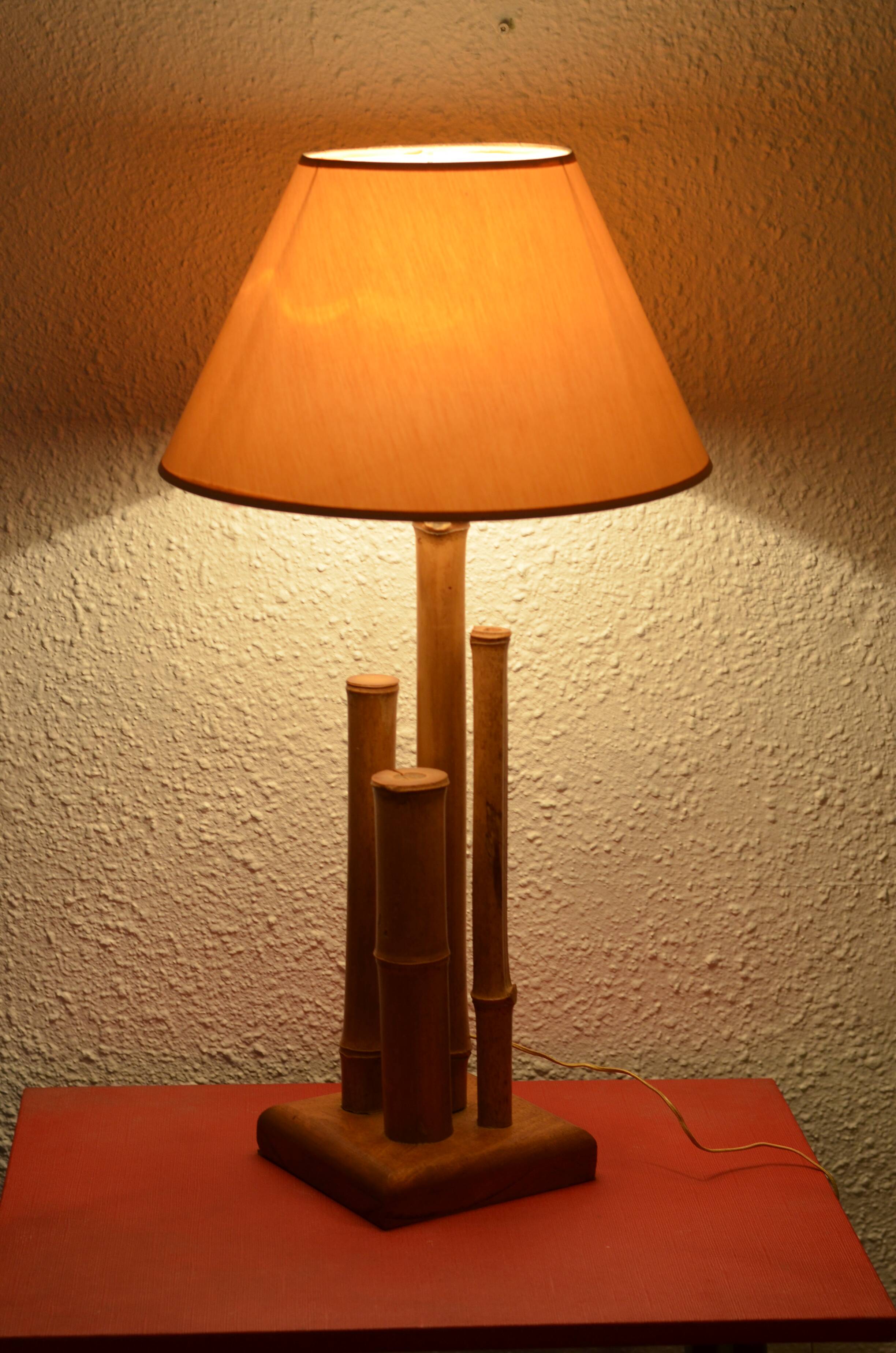 Bamboo lamp