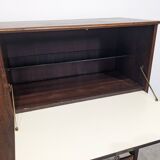 Scandinavian highboard in Rio rosewood.