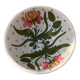 Ceramic salad bowl or decorative plate flower decoration