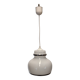 Suspension en opaline blanche années 60/70