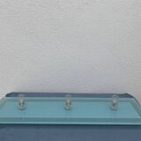 Fontana arte ceiling lamp suspenion design ceiling tempered glass 70s