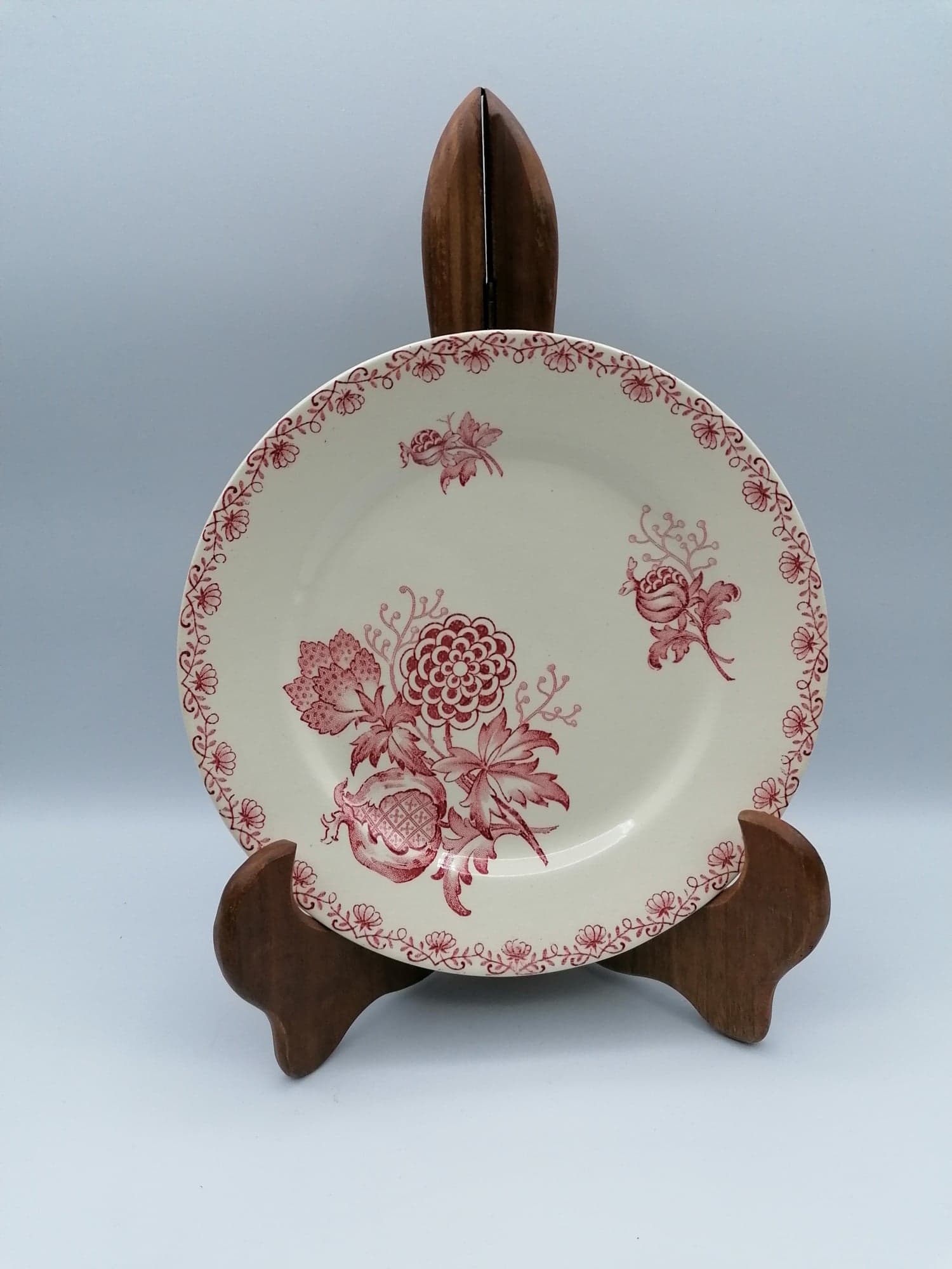 Set of 6 Alma Sarreguemines dessert plates