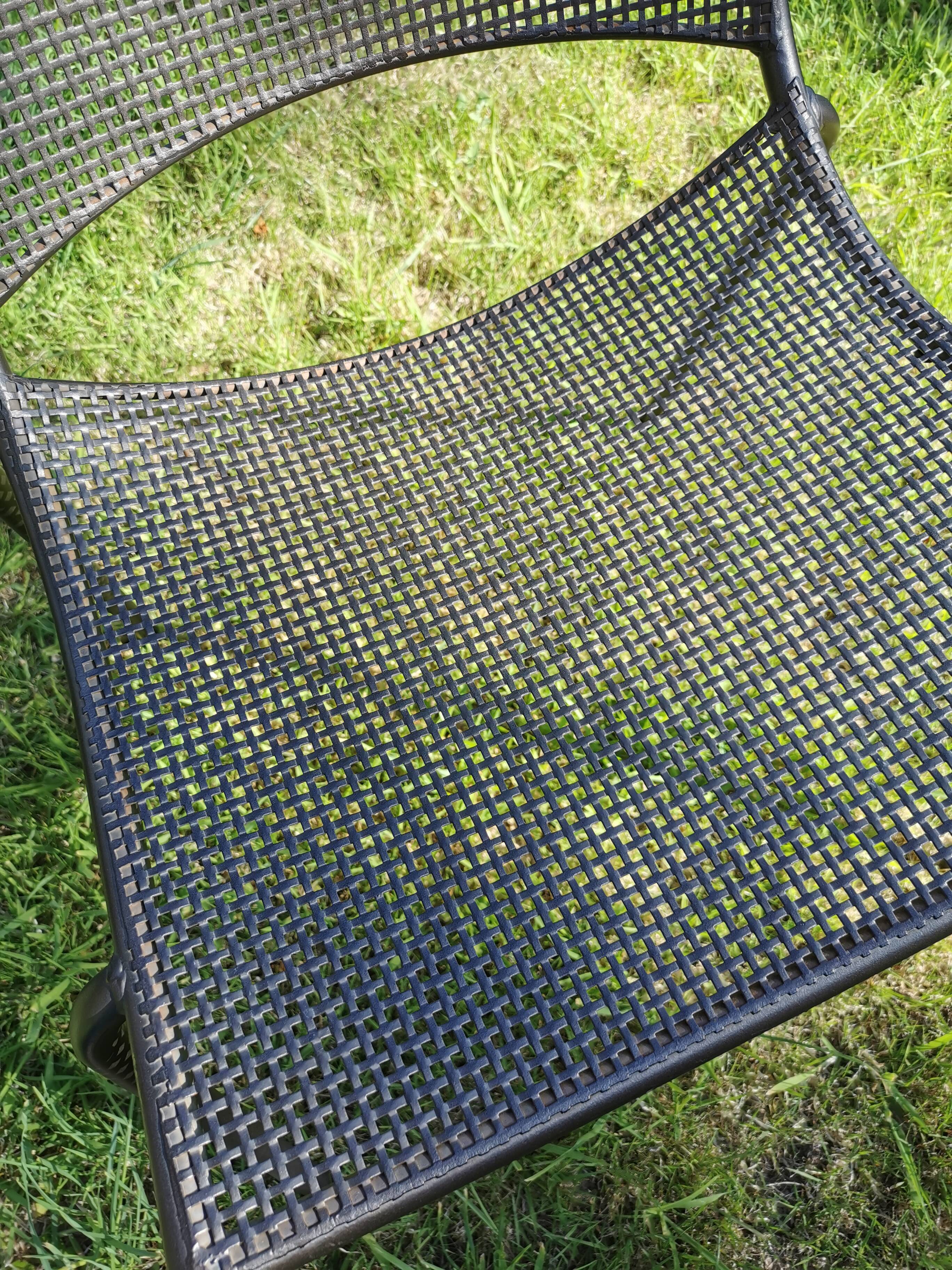 4 Emu garden chairs stackable design