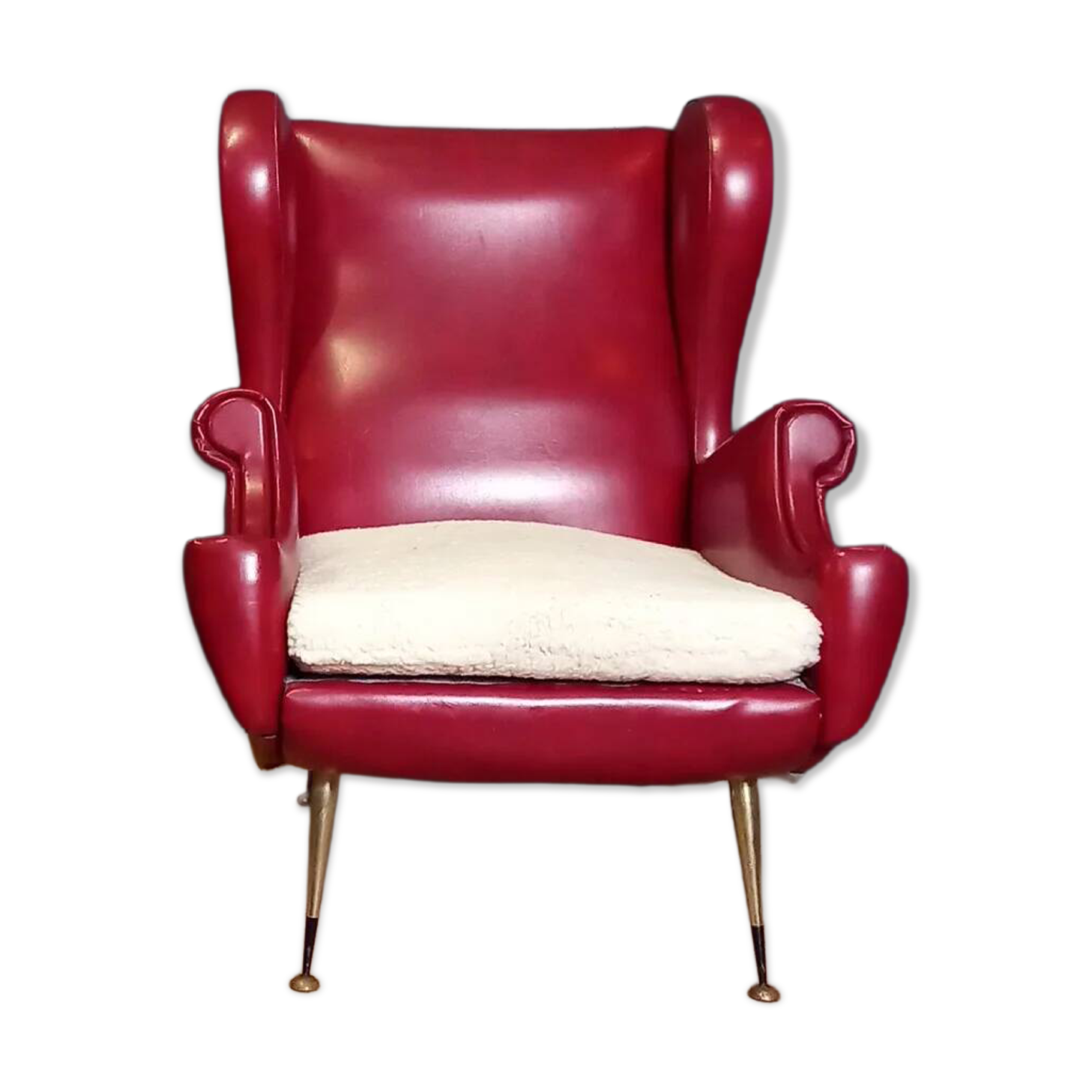Chaise lounge vintage italienne