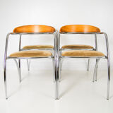 Ensemble de 4 chaises Effezeta Italie