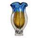 Vase organique par Josef Hospodka pour Chribska Sklarna, Tchécoslovaquie, 1960