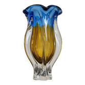 Organic vase by Josef Hospodka for Chribska Sklarna, Czechoslovakia, 1960