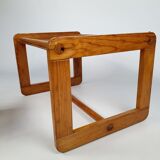 Children's pine desk and chair