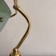 Old Notary Lamp Banker Desk Opaline Green Emeralite