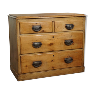 Antique English Pine Chest of Drawers