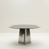 UFO dining table by Luigi Saccardo for Arrmet, 1970s Italy.