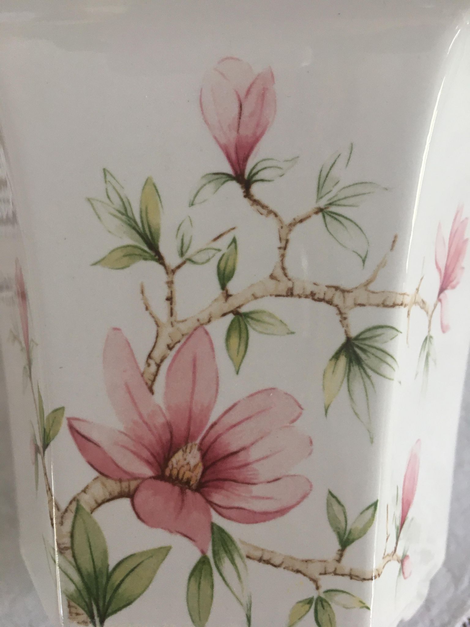 Vintage Pot Cover in English Ceramic