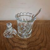 Vintage glass sugar