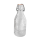 Glass milk bottle