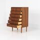 Chest of drawers in teak
