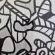 Screenprint after Jean Dubuffet framed under glass 41 cm by 31 cm