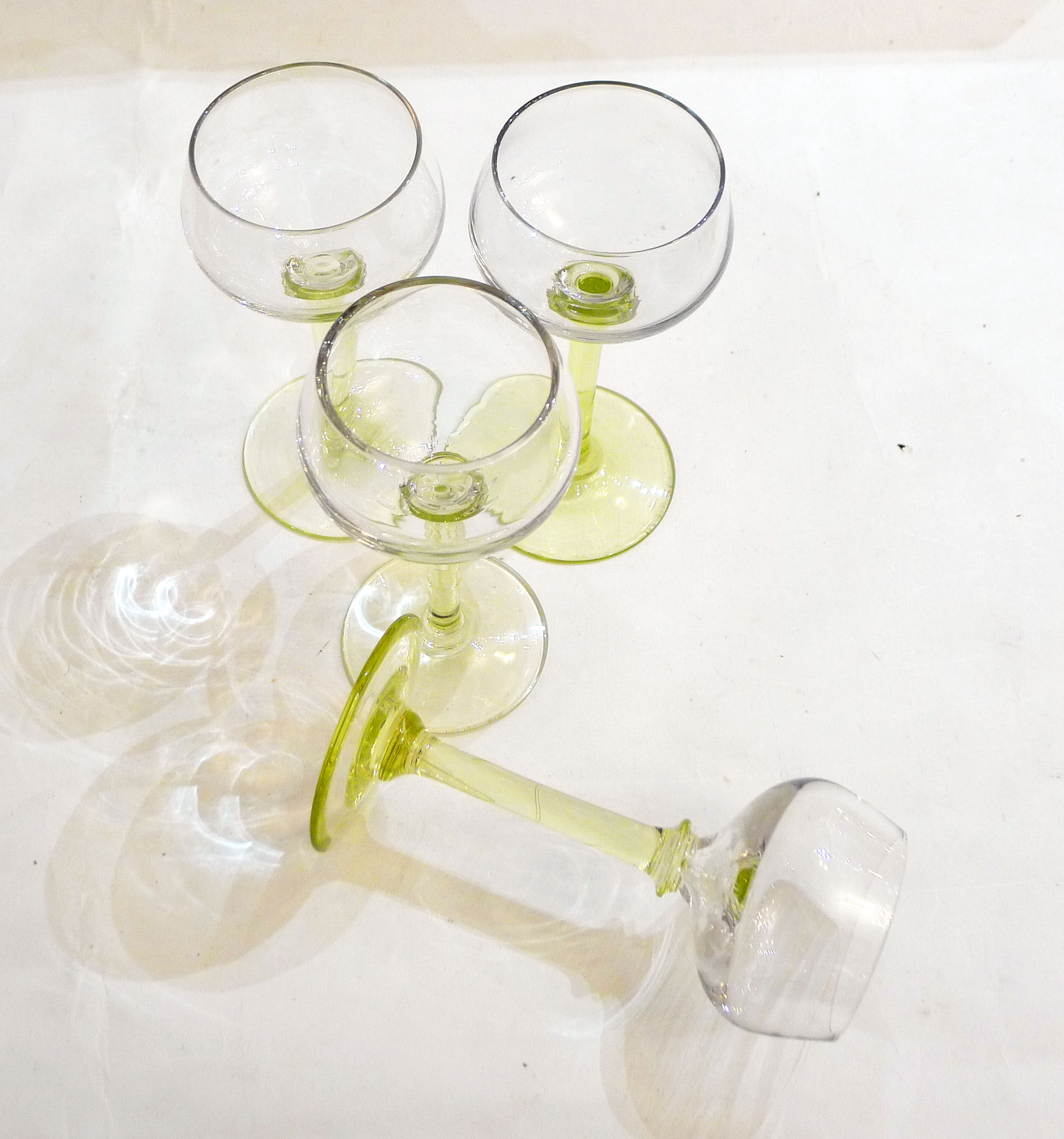 Set de 4 verres à pied vintage