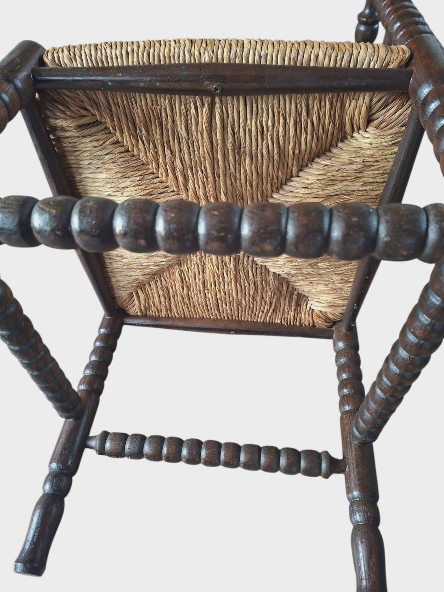 stoel , hoekstoel antiek