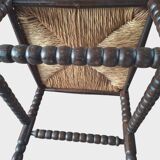 stoel , hoekstoel antiek