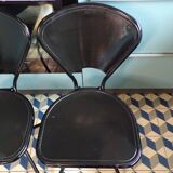 Set of 3 Ikea Sebastian folding chairs by Niels Gammelgaard