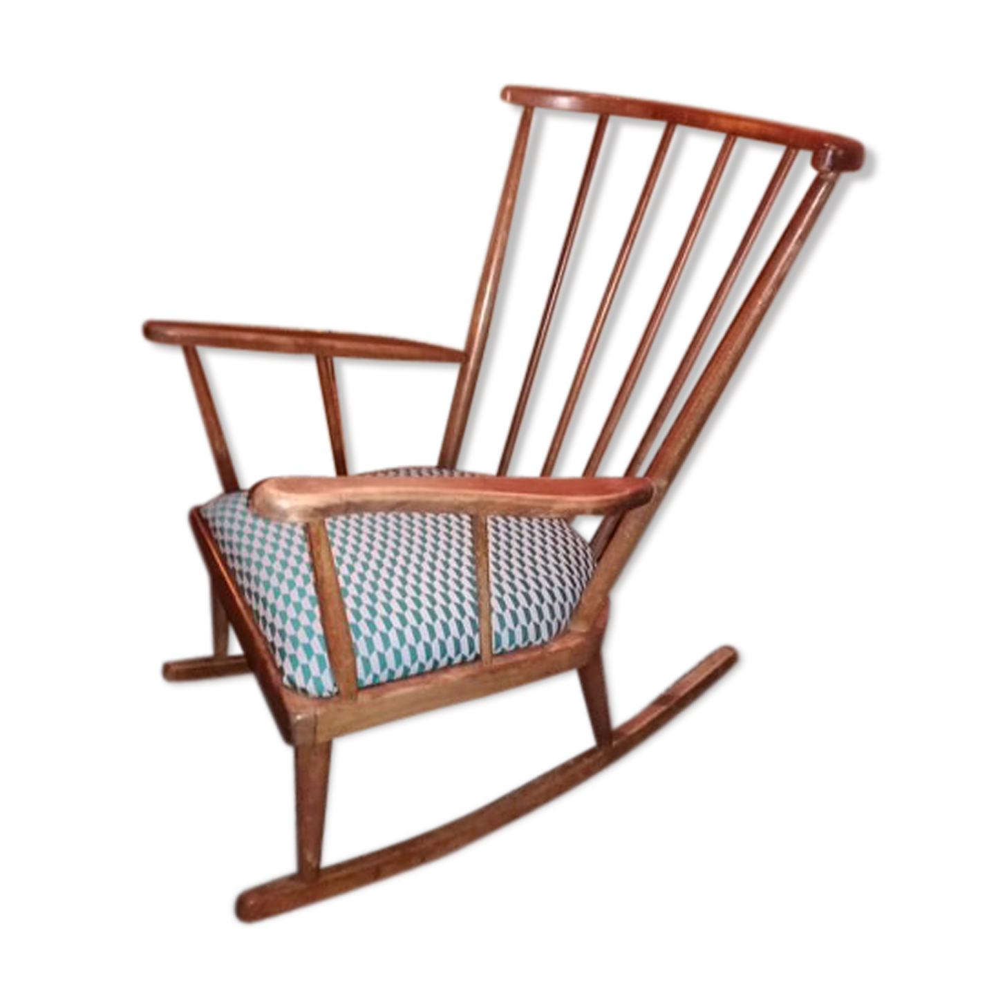 Rocking chair éventail Baumann