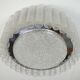 60's mid century doria ice glass light ceiling fixture with 32 glass tubes