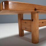 Large Bench/Table in Solid Pine by Architects Friis & Moltke Nielsen, 1978