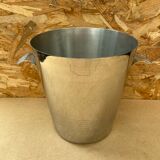 Old Champagne Ice Bucket Rémy LETANG Stainless Steel France Vintage