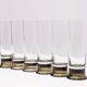 Set of Six Smoked Glass Beer Glasses by Rosenthal, 1970s