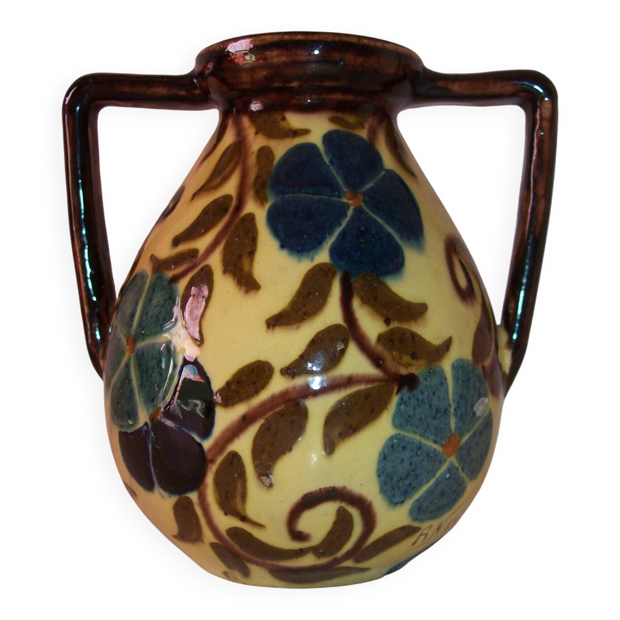 Vase Art Déco signé René Nicole