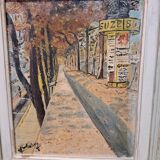 Tableau rue de Paris